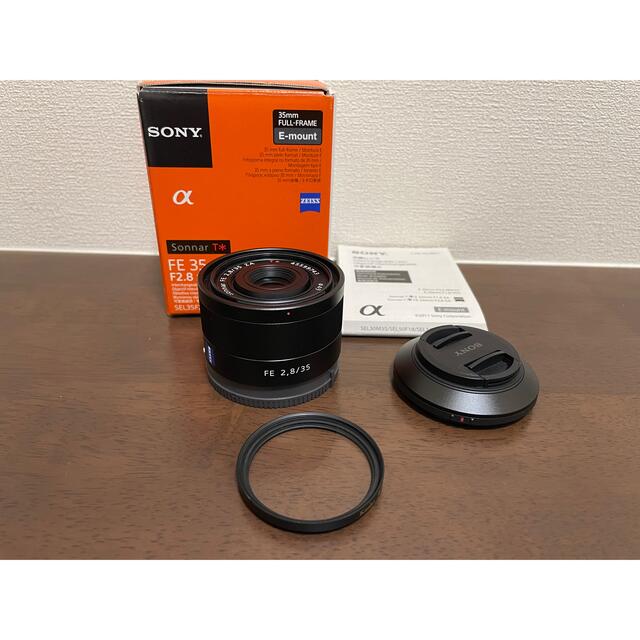 SONY(ソニー)のソニー SEL35F28Z FE 35mm F2.8 ZA 美品プロテクター付き スマホ/家電/カメラのカメラ(レンズ(単焦点))の商品写真