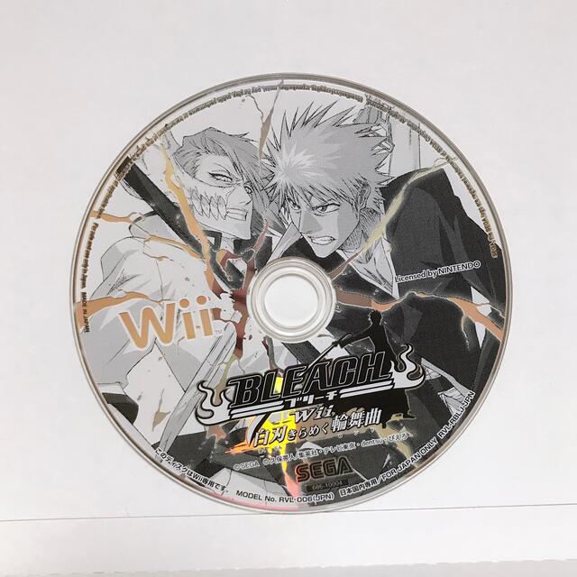 Wii(ウィー)のBLEACH ブリーチ 白刃きらめく輪舞曲(ロンド) Wiiソフト エンタメ/ホビーのゲームソフト/ゲーム機本体(家庭用ゲームソフト)の商品写真