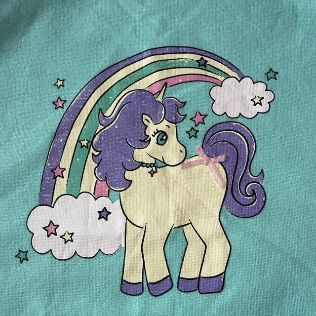 milklim(ミルクリーム)の✧̣̥̇🦄 ミントグリーン ユニコーン Tシャツ🦄✧̣̥̇ レディースのトップス(Tシャツ(半袖/袖なし))の商品写真