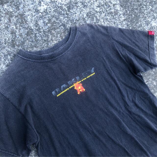 90’s アーカイブ Oakley オークリー Tシャツ ドクロ y2k パンク