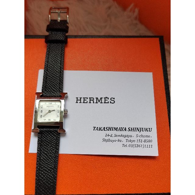 エルメス HERMES 腕時計 《Hウォッチ》 6