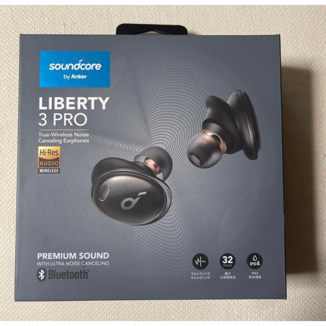 新品未使用 Anker Soundcore Liberty 3 Pro 黒