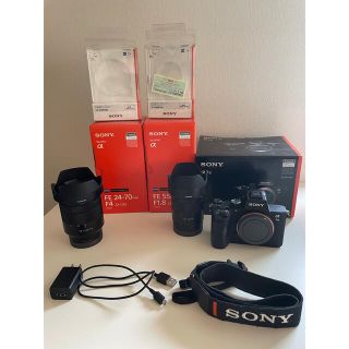 SONY α7 III ILCE-7M3 カールツァイスレンズ2本セット