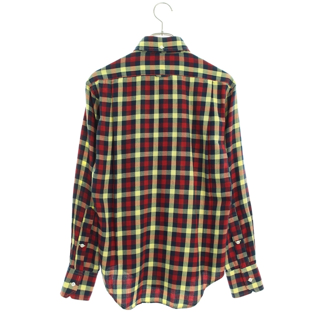 高品質定番 THOM BROWNE - トムブラウン MWL001AW7498 チェック柄長袖