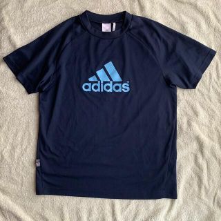 アディダス(adidas)のadidas アディダス　スポーツ　ロゴ　Tシャツ　ネイビー(Tシャツ/カットソー(半袖/袖なし))