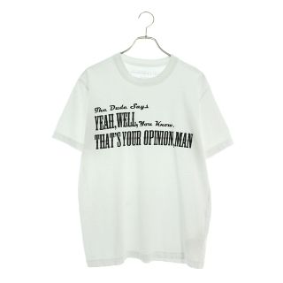 サカイ(sacai)のサカイ ×ビッグリボウスキ 20SS BIG LEBOWSKI T-Shirt 20-0056S フロントプリントTシャツ メンズ 2(Tシャツ/カットソー(半袖/袖なし))