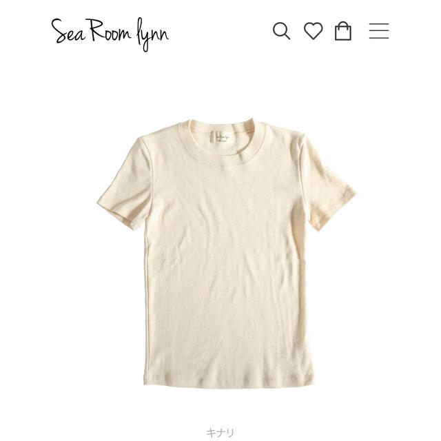 SeaRoomlynn(シールームリン)のオールドコットFit Tシャツ レディースのトップス(Tシャツ(半袖/袖なし))の商品写真