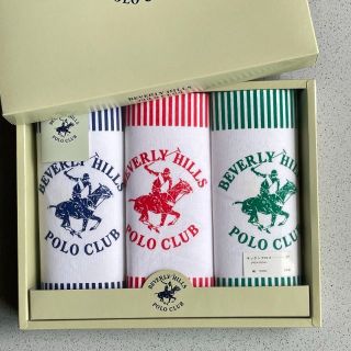 ポロクラブ(Polo Club)の【未使用】ブランド　キッチンクロス　３点セット　POLO CLUB　箱入り(その他)