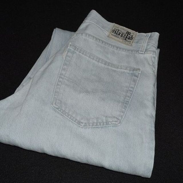 シルバータブ バギーデニム W30 L30 シルバータブ バギーデニム W30 L30