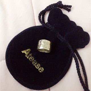 Atease - Atease TATAKI PLATE RING/L ピンキーリング