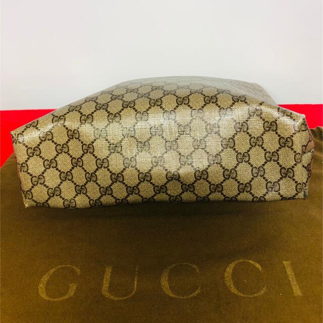 Gucci(グッチ)の【美品】☆グッチ Vintage "GG" シェリーライン GG柄 トートバッグ レディースのバッグ(トートバッグ)の商品写真