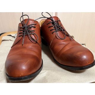 パドローネ(PADRONE)のPADRONE DERBY PLAIN TOE SHOES(ドレス/ビジネス)