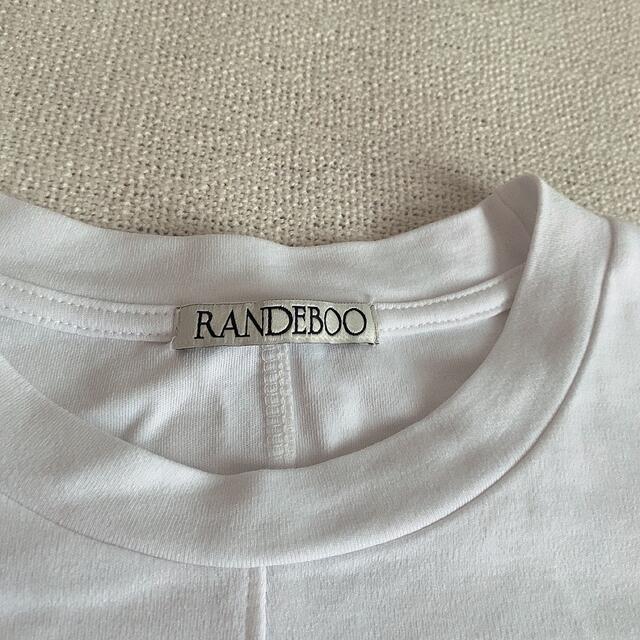 RANDEBOO(ランデブー)のTシャツ Minimal puff tee レディースのトップス(Tシャツ(半袖/袖なし))の商品写真