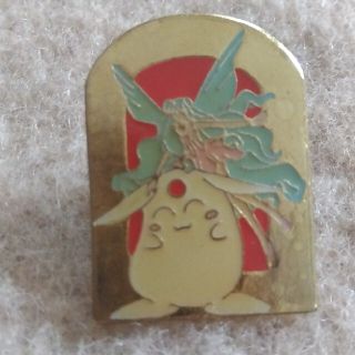魔法騎士レイアースのピンバッジ　モコナ＆プリメーラ(キャラクターグッズ)