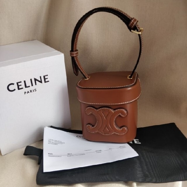 CELINE ☆ スモールボックス キュイル トリオンフ gzerosolucoes.com.br