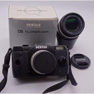 ペンタックス(PENTAX)の【動作美品】pentax Q10 ズームレンズ トイレンズ　付属品多数(ミラーレス一眼)