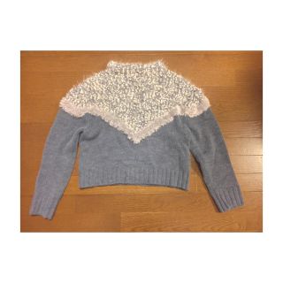 フラワー(flower)のflower knit(ニット/セーター)