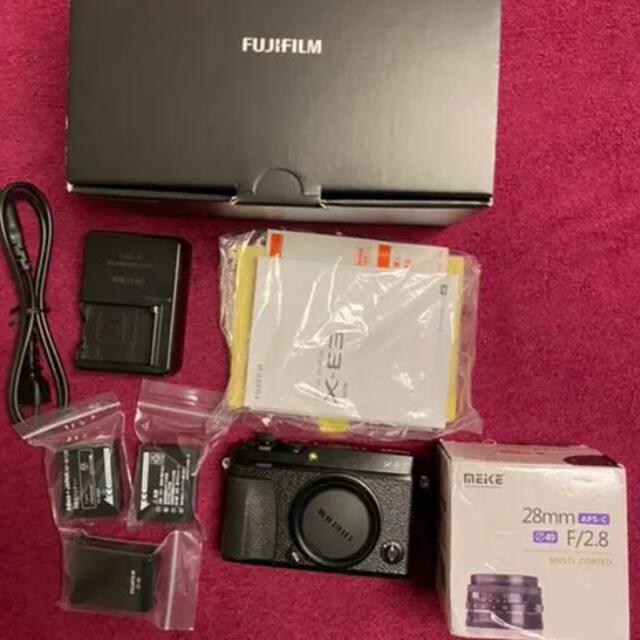 富士フイルム(フジフイルム)の富士フイルム　X-E3ボディ＋レンズセット スマホ/家電/カメラのカメラ(ミラーレス一眼)の商品写真