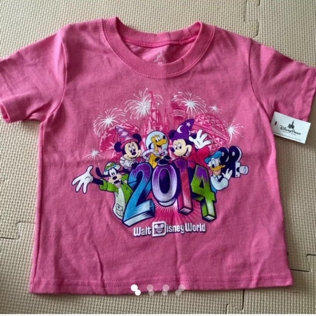 Disney(ディズニー)の新品タグ付き フロリダディズニー Tシャツ キッズ/ベビー/マタニティのキッズ服女の子用(90cm~)(Tシャツ/カットソー)の商品写真