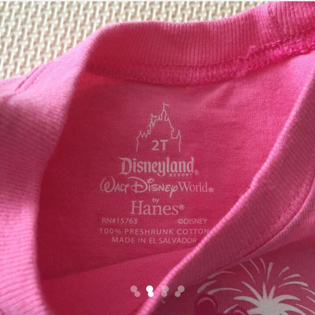 Disney(ディズニー)の新品タグ付き フロリダディズニー Tシャツ キッズ/ベビー/マタニティのキッズ服女の子用(90cm~)(Tシャツ/カットソー)の商品写真