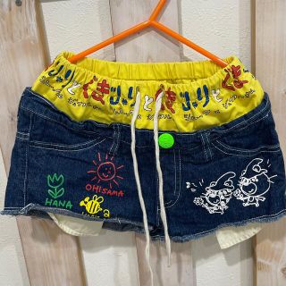 ジャム(JAM)のJAM じゃりとぐま　デニムショートパンツ　130(パンツ/スパッツ)