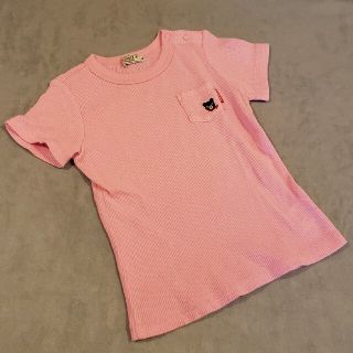 ダブルビー(DOUBLE.B)のMIKI HOUSE　ダブルB　ピンク　Tシャツ　size90(Tシャツ/カットソー)