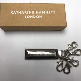 キャサリンハムネット(KATHARINE HAMNETT)のRR343 キャサリンハムネット　キーチャーム　シルバー(キーホルダー)