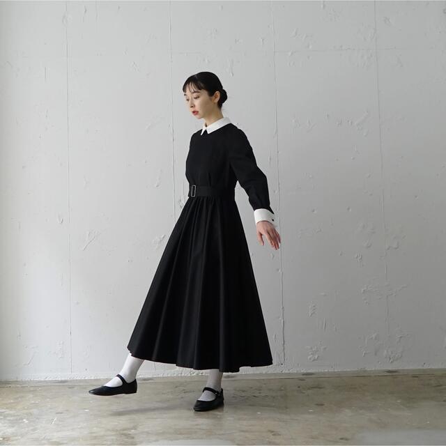 foufou dress バイカラーワンピース　M +