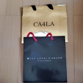 カシラ(CA4LA)のCA4LA他２枚　ショッパー(ショップ袋)