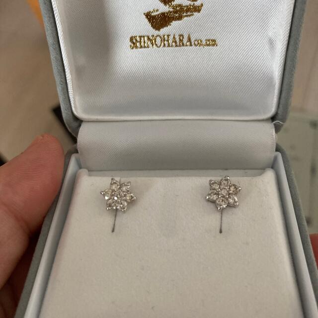 人気新品入荷 Vendome 18k ストレートバー ダイヤ0.27ct Aoyama