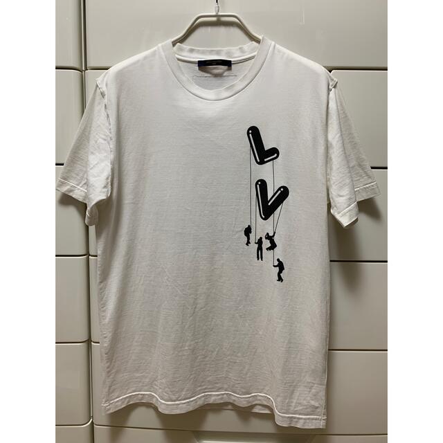 新品☆入手 ルイヴィトン フロウティングLVプリンテッドTシャツ T