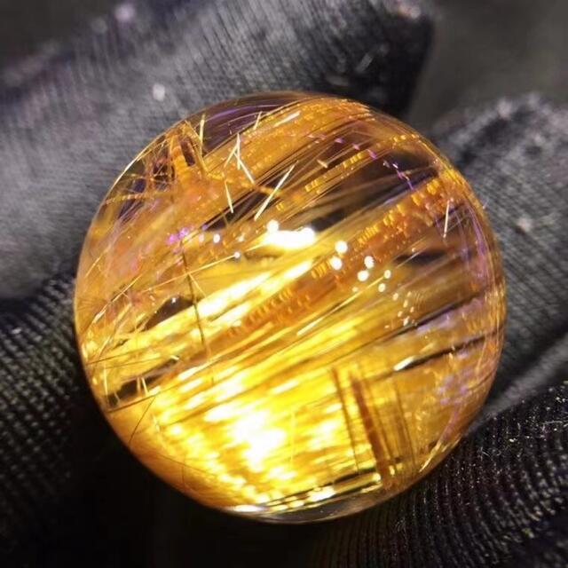 海外輸入】 ⭐︎【天然】タイチンクオーツ 丸玉 18.6mm 各種パーツ ...