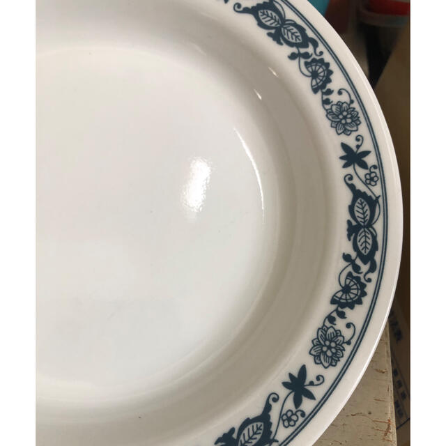 CORELLE(コレール)のレトロ　コレール　プレート　ブルーオニオン　CORELLE インテリア/住まい/日用品のキッチン/食器(食器)の商品写真