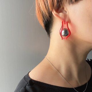 ガリャルダガランテ(GALLARDA GALANTE)の【クリアパールピンク】インポートピアス zara todayful ameri(ピアス)