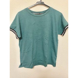 ナチュラルクチュール(natural couture)の袖口ラインTシャツ(Tシャツ(半袖/袖なし))