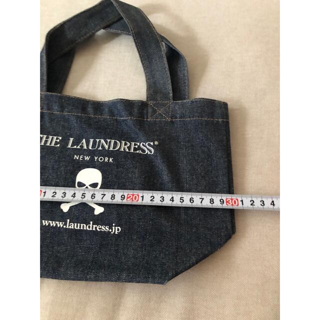 伊勢丹(イセタン)の白様専用　THE LAUNDRESS デニムトートバッグ レディースのバッグ(トートバッグ)の商品写真