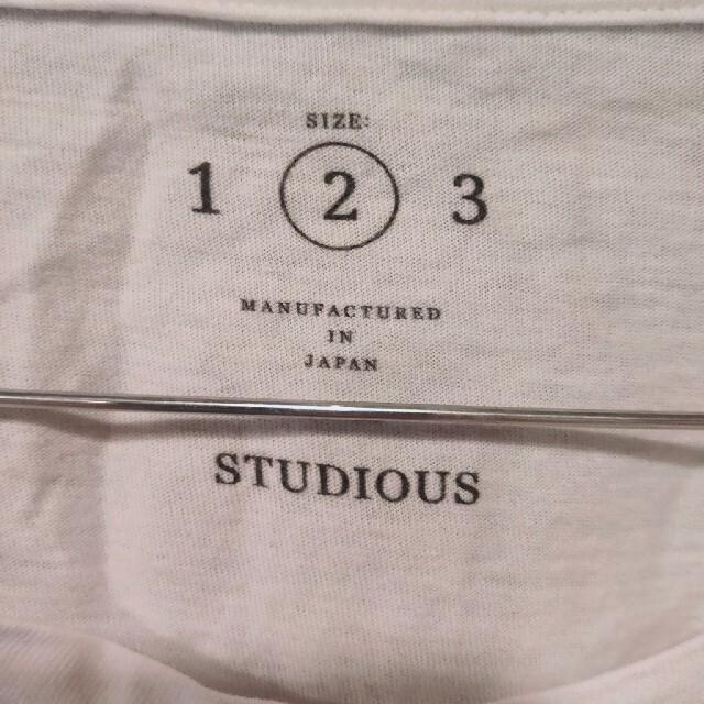 STUDIOUS(ステュディオス)のSTUDIOUS Tシャツ　半袖 メンズのトップス(Tシャツ/カットソー(半袖/袖なし))の商品写真