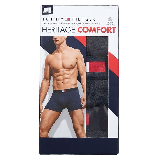 TOMMY HILFIGER(トミーヒルフィガー)のTOMMY HILFIGER トミーヒルフィガー ボクサーパンツ M メンズのアンダーウェア(ボクサーパンツ)の商品写真