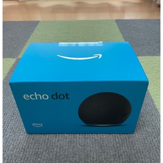 エコー(ECHO)の【最新・未開封】Echo Dot (エコードット) 第4世代 チャコール(スピーカー)