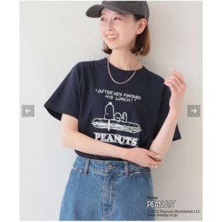 スローブイエナ(SLOBE IENA)のSLOBE IENA PEANUTS TEE SNOOPY♦︎(Tシャツ(半袖/袖なし))