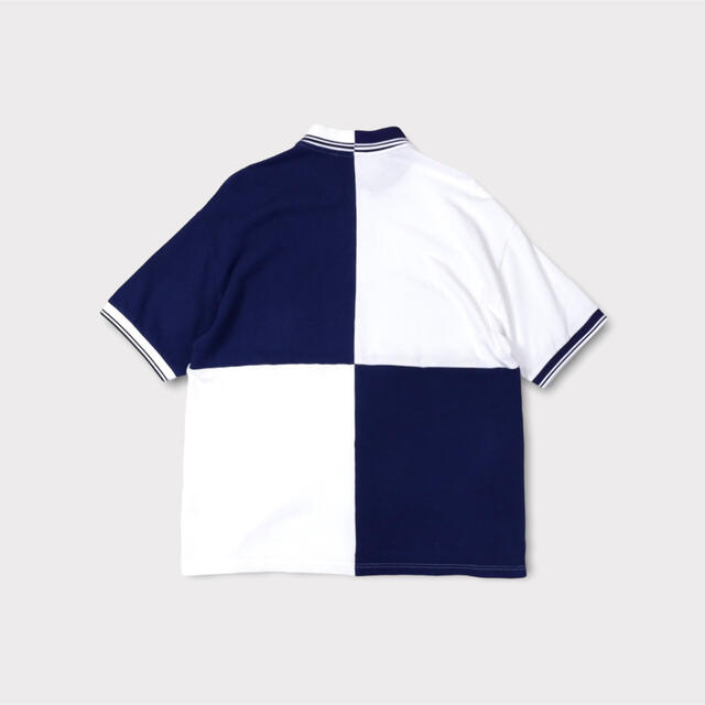 FRED PERRY(フレッドペリー)のFRED PERRY×BEAMS【別注 オーバーサイズ パネル切替 ポロシャツ】 メンズのトップス(ポロシャツ)の商品写真