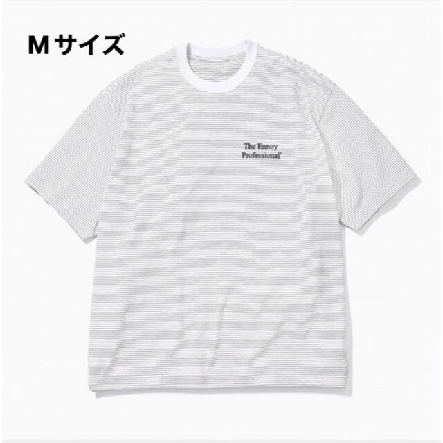 1LDK SELECT(ワンエルディーケーセレクト)のエンノイ　ボーダーTシャツ メンズのトップス(Tシャツ/カットソー(半袖/袖なし))の商品写真