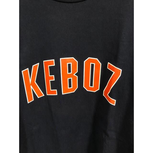 FREAK'S STORE(フリークスストア)のkeboz ケボズ　Tシャツ　Lサイズ　ネイビー メンズのトップス(Tシャツ/カットソー(半袖/袖なし))の商品写真