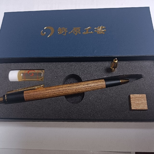 お盆限定値下げ 月曜日まで】野原工芸 旧型 シャーペン 槐 固定式口金
