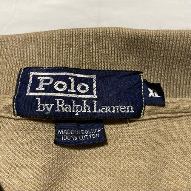 POLO RALPH LAUREN - 90s 古着 ポロ ラルフローレン 刺繍ロゴ ビッグ ...