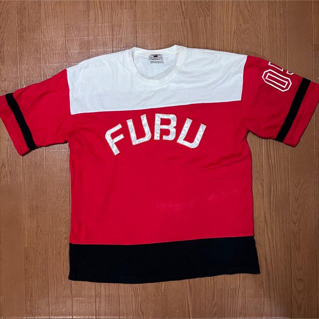 ☆FUBU◆半袖トレーナー・Tシャツ/切り替えデザイン☆