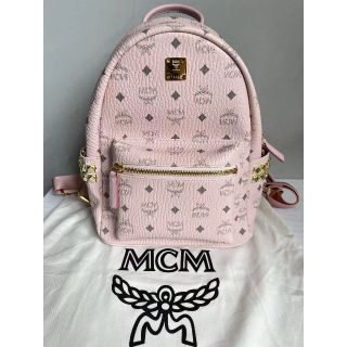 MCM リュック　パウダーピンク　S