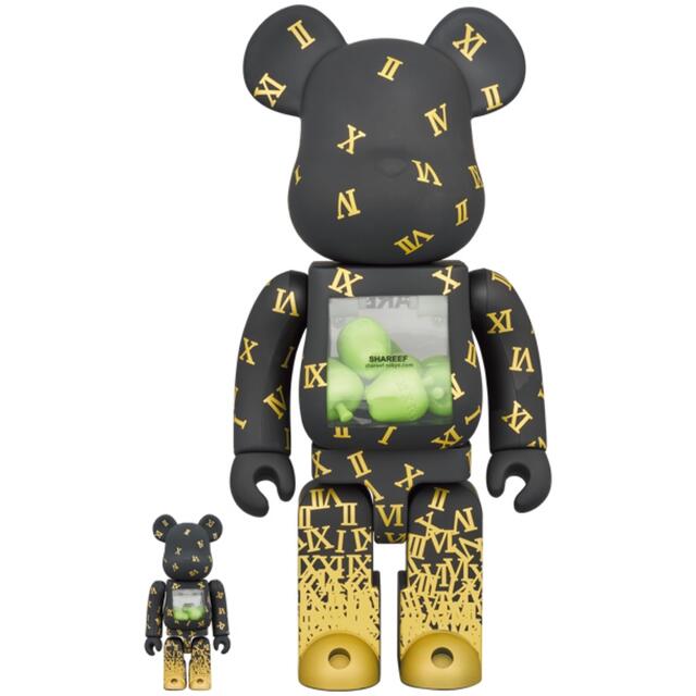 BE@RBRICK SHAREEF 3 100％ & 400％ medicom