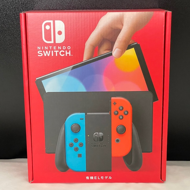 新品 Nintendo Switch(有機ELモデル・ネオン)2022年7月購入