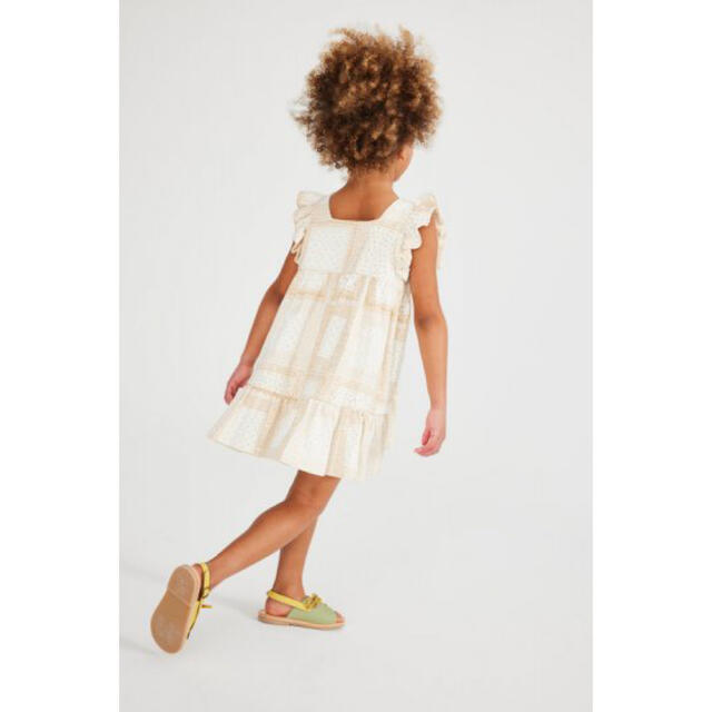 Misha & Puff(ミーシャアンドパフ)のMISHA & PUFF Ruffle sleeve Dress キッズ/ベビー/マタニティのキッズ服女の子用(90cm~)(ワンピース)の商品写真